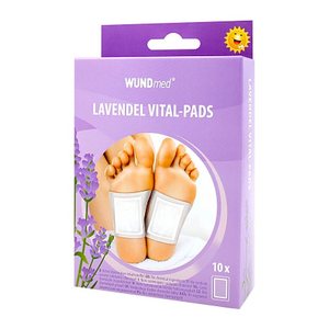 WUNDmed® Bambuspflaster Lavendel Vital-Pads 02-143 weiß 6,0 x 8,0 cm, 10 St.