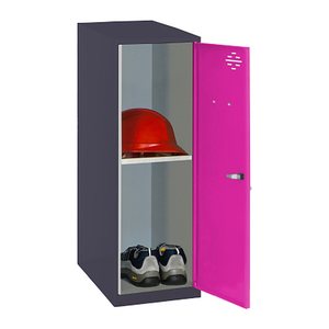 Simonrack Spind SIMONLOCKER DISM anthrazit, pink 8425437119323, 1 Schließfach 40,0 x 50,0 x 91,5 cm