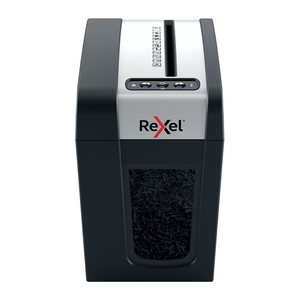Rexel Secure MC3-SL Slim Aktenvernichter mit Partikelschnitt P-5, 2 x 15 mm, bis 3 Blatt, schwarz