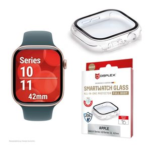 DISPLEX® Smartwatch Glass All-in-One Schutz-Set für Smartwatch