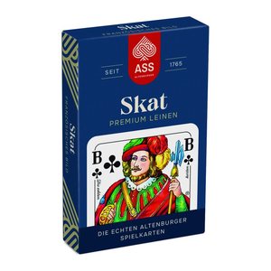 ASS ALTENBURGER Skat Premium Leinen Kartenspiel, 1 St.