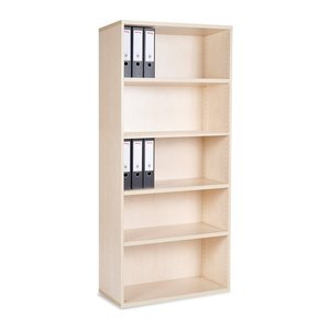 Aktenregal aus Holz – 800 x 375 x 1800 (5 OH) – Ahorn