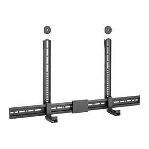 Equip Uni. Soundbar-Wandhalt. 800x400mm 15Kg schwarz lite Retail