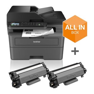 brother MFC-L2827DWXL 4 in 1 s/w-Laser-Multifunktionsdrucker schwarz