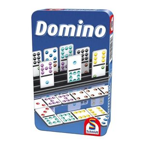 Schmidt MBS Domino in Metalldose Geschicklichkeitsspiel, 1 St.