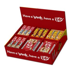 KitKat Sortimentskarton Schokoriegel 64 St./2629,0 g, 64 St.