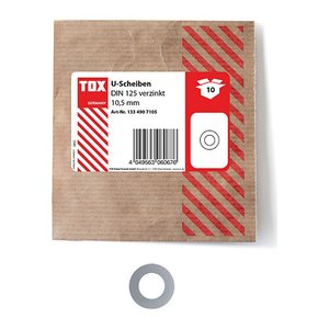 TOX Unterlegscheiben 1334907105 10,5 mm, 10 St.