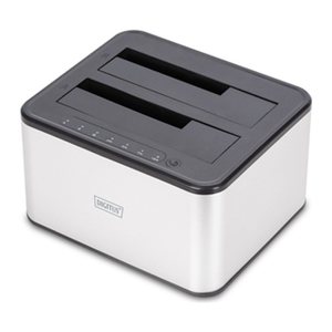 DIGITUS Docking USB ->2x 2,5"/3,5" SATA HHD, SSD silber