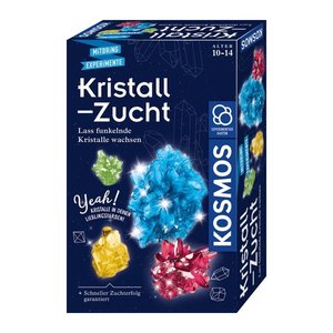 KOSMOS Experimentierkasten Kristall Zucht mehrfarbig