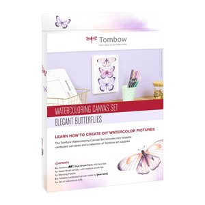 Tombow Schmetterling Malset farbsortiert, 1 Set