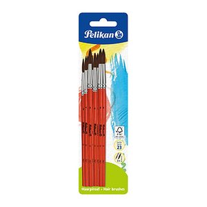 Pelikan 23 Pinsel-Set Größe 2, 4, 6, 8, 12-teilig
