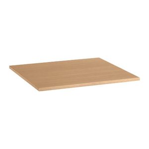 SODEMATUB Tischplatte buche rechteckig 80,0 x 80,0 x 2,5 cm