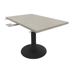 Quadrifoglio Verbindungsplatte Idea+ beton, grau rechteckig 70,0 x 110,0 x 74,0 cm
