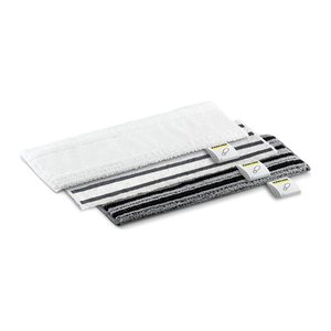 KÄRCHER EasyFix Wischbezüge-Set für Dampfreiniger sonstige Fasern 60 °C waschbar, 3 St.
