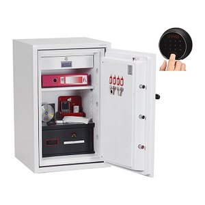 phoenix Tresor Data Combi mit Feuerschutz signalweiß 52,0 x 52,0 x 82,0 cm