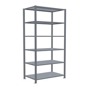 SCHULTE Schwerlastregal MULTIplus 150 17761 silber 100,0 x 60,0 x 200,0 cm