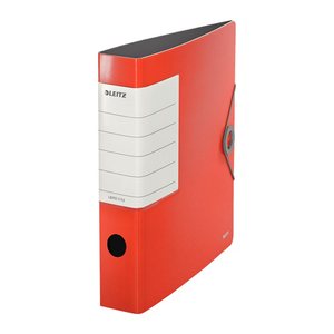 LEITZ Solid 1113 Ordner hellrot Kunststoff 6,2 cm DIN A4, 1 St.