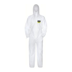 uvex unisex Arbeitsoverall weiß Größe XL