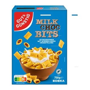 GUT&GÜNSTIG MILK CHOC BITS 750,0 g, 1 St.