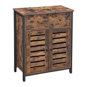 VASAGLE Sideboard, LSC86BXV1 braun 70,0 x 30,0 x 80,0 cm, 1 St.