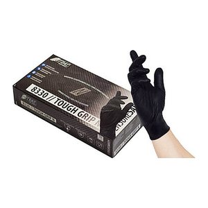 NITRAS MEDICAL unisex Einmalhandschuhe TOUGH GRIP N schwarz Größe M, 50 St.