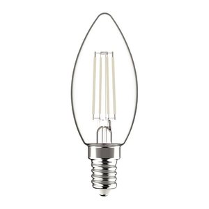 Avide LED Birne White Filament Candle 6.5W E14 WW 2700K