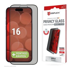 DISPLEX® Privacy Glass Display-Blickschutzglas für Apple iPhone 16