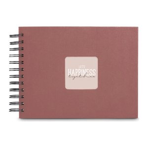 hama Fotoalbum Fine Art neutral 24,0 x 17,0 cm, 50 schwarze Seiten