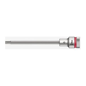 Wera 1/2" Zyklop mit Haltefunktion kurz Steckschlüsseleinsatz Größe: 6,0 mm Länge: 140,0 mm