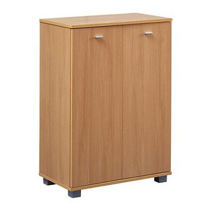 WOHNLING Schuhschrank, WL1.176 buche 3 Fachböden 60,0 x 35,0 x 90,0 cm