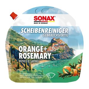 SONAX gebrauchsfertig Orange+Rosemary Scheibenreiniger 3 l, 1 St.
