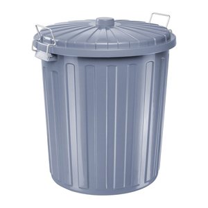 helit Mülleimer 55,0 l grau, 1 St.
