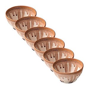HEART & SOUL Schalen Perfect Match Oyster braun Ø 10,0 cm, 6 St.