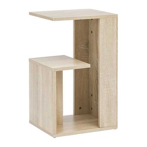 WOHNLING Beistelltisch rechteckig Spanplatte braun 35,0 x 30,0 x 61,0 cm, 1 St.