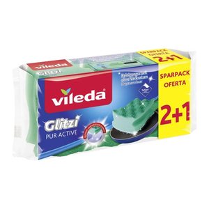 vileda Glitzi PUR Active Topfreiniger, 3 St.