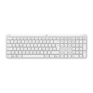 Logitech Signature Slim K950 Tastatur kabellos weiß