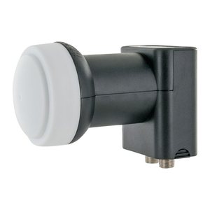 Schwaiger Twin LNB HD 4K Wetterfest Grau