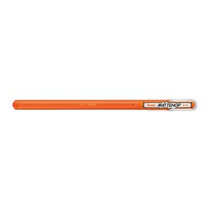 Pentel Mattehop Gelschreiber 0,5 mm, Schreibfarbe: orange, 1 St.