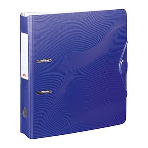 BRUNNEN WAVE Ordner blau Kunststoff 7,0 cm DIN A4, 1 St.