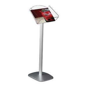 update displays Prospektständer silber DIN A4 25,0 x 33,0 x 97,0 cm, 1 St.