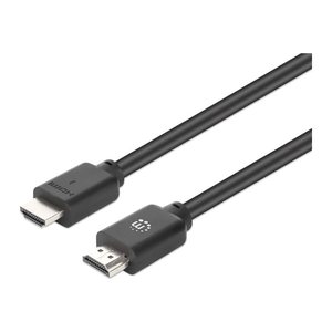 Manhattan 4K60 HDMI 2.0 Kabel 2 m 18 Gbit/s schwarz