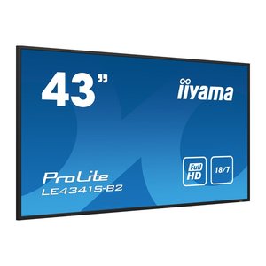 iiyama PROLITE LE4341S-B2 LED-Display, schwarz, 108,0 cm (43,0 Zoll)