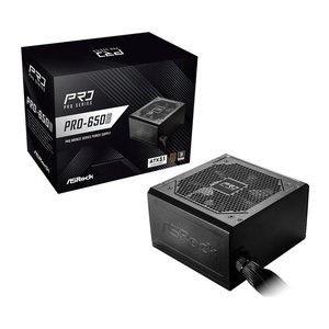 ASRock Pro Series PRO-650B 650W ATX 80+ Bronze black