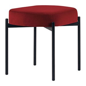 meet powered by PAPERFLOW Sitzbank GAIA S GBOSV.01.18 rot Stoff 49,0 cm
