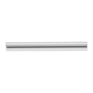 Catch-ball Infoboard Klemmleiste 50,0 cm silber selbstklebend, Wandmontage, 1 St.