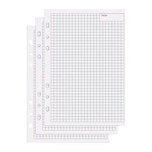 bind Ringbuch-Ergänzungsblätter kariert A5, 50 Blatt