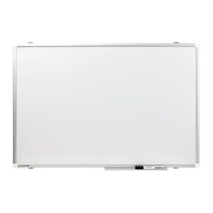 AKTION: Legamaster Whiteboard PREMIUM PLUS 90,0 x 60,0 cm weiß emaillierter Stahl + GRATIS 2 Boardmarker TZ (schwarz, blau), Whiteboard Löscher, Markerhalter, Magnet