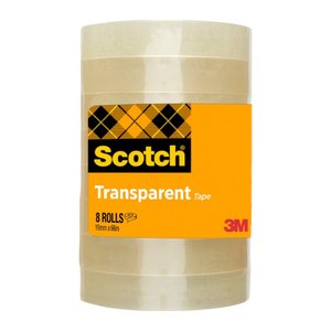 Scotch 508 Klebefilm transparent 19,0 mm x 66,0 m 8 Rollen
