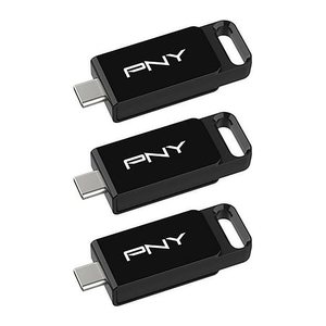 USB-Stick 128GB PNY Elite USB 3.2 TYPE-C retail 3-Pack