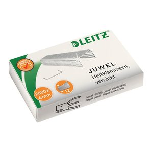 LEITZ Heftklammern Juwel 5640 4 mm, 2.000 St.